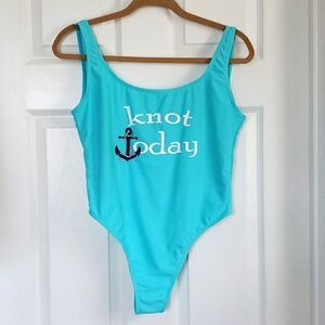 Heat womans, Knot Today,one piece swimsuit, large